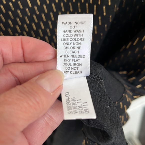 Banana Republic Black Beaded Top - Medium - Picture 7 of 8